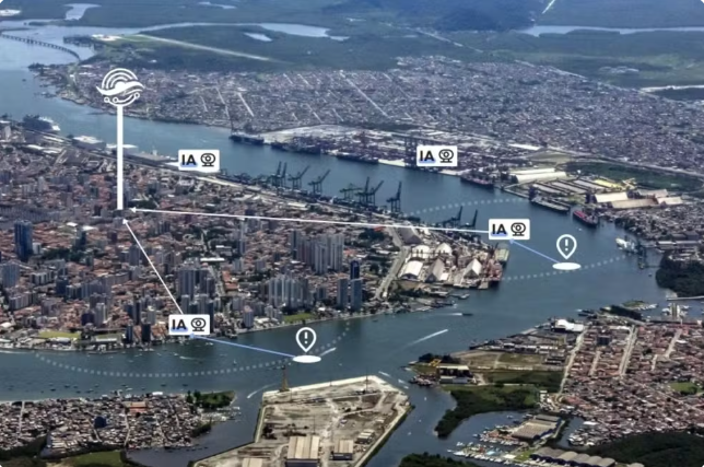 Porto de Santos usará IA para combater descarte irregular de resíduos